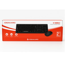Ideakard X1850 | Wireless Keyboard and Mouse Combo