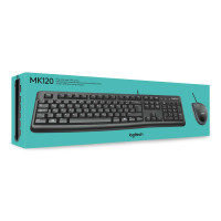 Logitech MK120 Wired USB Keyboard and Mouse